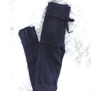 Lululemon cashmere high waisted joggers.